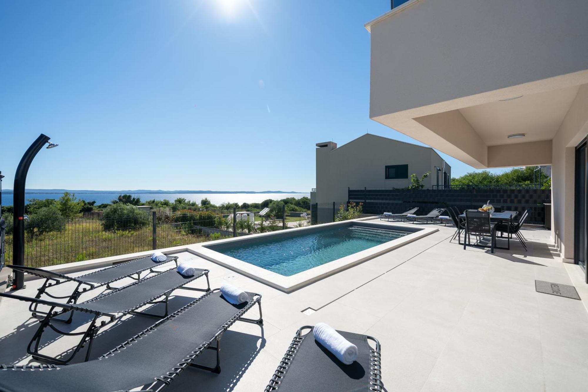 Villa La Vista E Bella Kožino Buitenkant foto